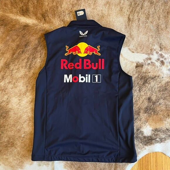 NEW Castore RedBull Racing F1 Team Vest 2023 24 25 Jacket Red Bull Verstappen S - Picture 6 of 6